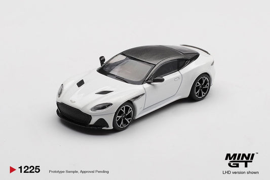 1/64 ASTON MARTIN DBS STRATUS WHITE - Mini GT - MGT01225