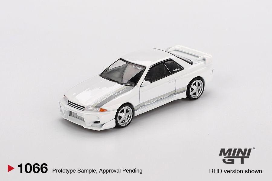 1/64 NISSAN SKYLINE GT-R (R32) VEILSIDE COMBAT C-I WHITE (RHD) - MGT01066-R