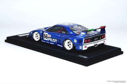 1:18 LBWK F40 Blue Tokyo Auto Salon 2024 - INNO 18 - IN18-LBWKF40-TAS24