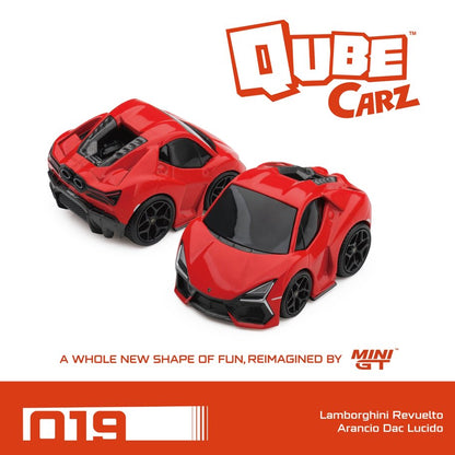 QUBECARZ SERIES 4 INNER PACK COMPLETE SET OF 6 STYLE CARS - MiniGT - QZ-Combo004