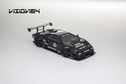 1/64 Lamborghini Countach LB Works - Vision64 - 3 colours deluxe box.
