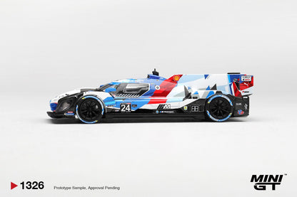 1/64 BMW M HYBRID V8 GTP NO.24 BMW M TEAM RLL 2024 IMSA DAYTONA 24 HRS  - Mini GT - MGT01326