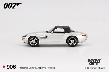 1/64 BMW Z8 JAMES BOND THE WORLD IS NOT ENOUGH - ENGLISH BLISTER PACKAGING - MGT00906-007E