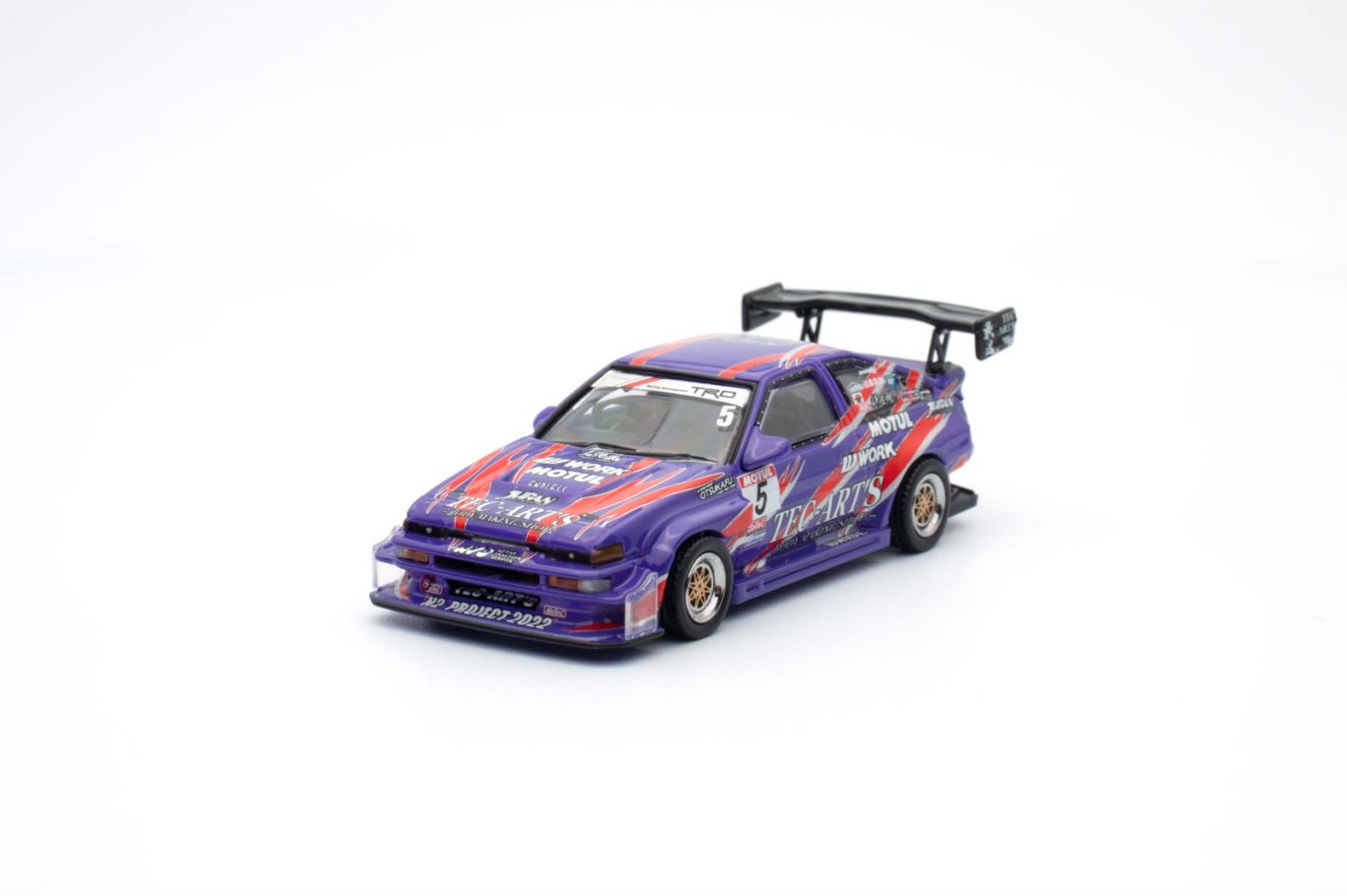 1/64 TOYOTA SPRINTER TRUENO AE86 N2 PROJECT BY Tec-Art's - IN64-AE86N2-TECART