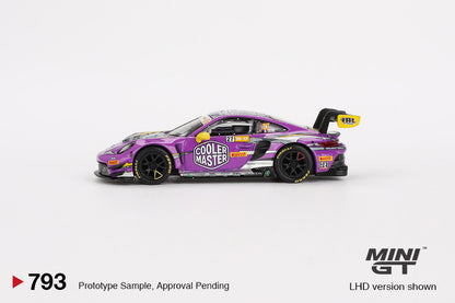 1/64 PORSCHE 911 GT3 R NO.27 HUBAUTO RACING 2023 FIA GT WORLD CUP 70TH MACAU GRAND PRIX (LHD) - Mini GT - MGT00793-L