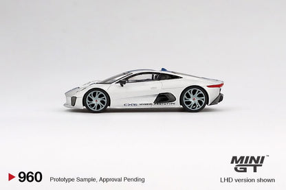 1/64 JAGUAR C-X75 SILVER (LHD) BLISTER PACKAGING - MGT00960-BL