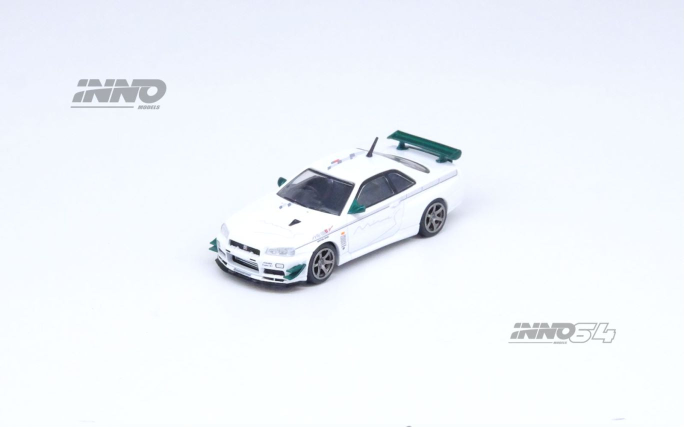 1/64 NISSAN SKYLINE GT-R (R34) V-SPEC Tuned by "MINE'S" - IN64-R34VS-MINES