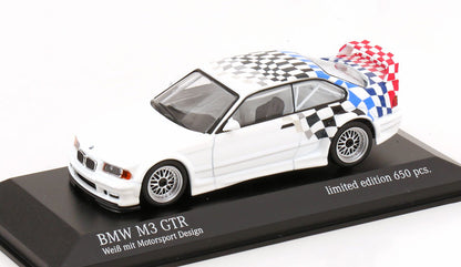 1/43 - BMW - 3-SERIES M3 (E36) GTR MOTORSPORT LIVERY 1993 - Minichamps 943023384