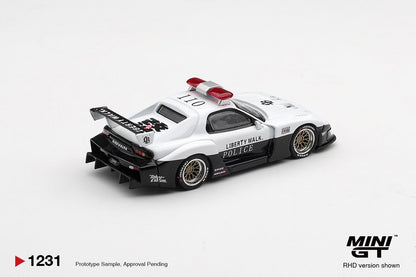 1/64 MAZDA RX-7 LB-Super Silhouette Police - Mini GT - MGT01231