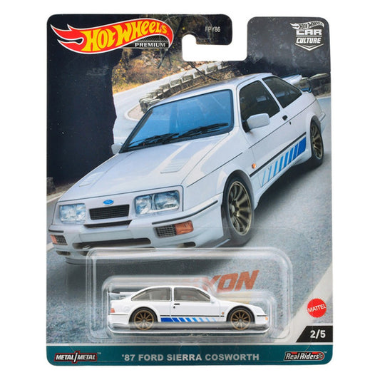 1:64 Hot Wheels Premium Car Culture HKC54 Ford Sierra RS Cosworth