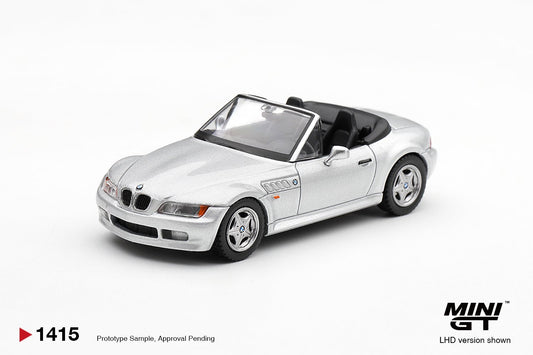 1/64 BMW Z3 TITANIUM SILVER - Mini GT - MGT01415  ***Pre Order***