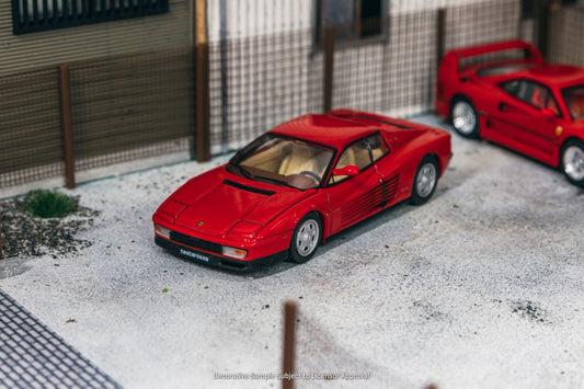 1/64 - FERRARI TESTAROSSA 1984 with English version book - IXO -IXC.FSD.FE.010-E