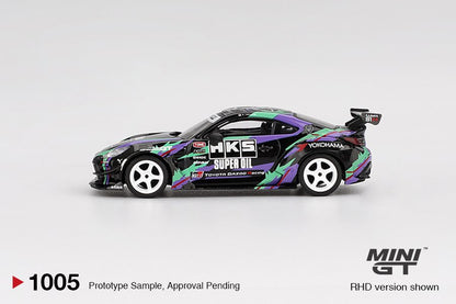 1/64 TOYOTA GR86 HKS TYPE R 2022 TOKYO AUTO SALON (RHD) BLISTER PACKAGING - MGT01005-BL