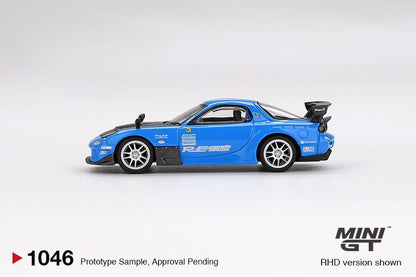 1/64  MAZDA RX-7 RE-AMEMIYA 20B NA 3ROTOR-7 AMA-SAN GO (RHD) BLISTER PACKAGING - MGT01046-BL