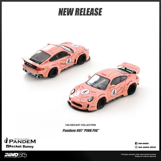 1/64 PANDEM 997 "PINK PIG" - Inno64 - IN64-997P-PPIG