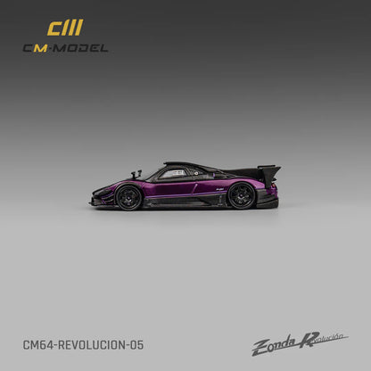 1:64 Pagani Zonda Revolucion Purple CM64-Revolucion-05