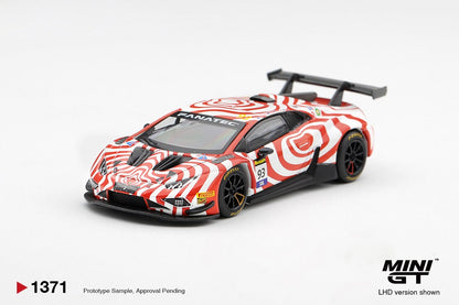 1/64  Lamborghini Huracan GT3 EVO2 #93 Wall Racing 2025 Bathurst 12 hrs  - Mini GT - MGT01371