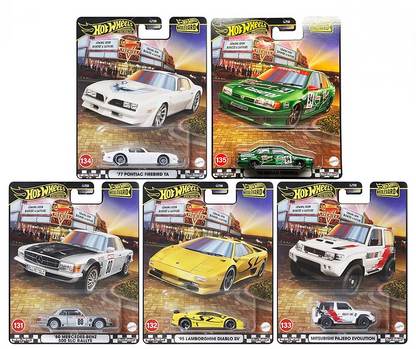 1/64 Hot Wheels Boulevard 2025 Mix 4 Set of 5