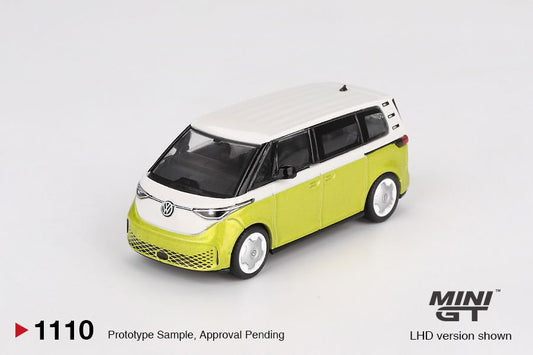 1/64 VOLKSWAGEN ID.BUZZ CANDY WHITE/POMELO YELLOW(LHD) - MGT01110