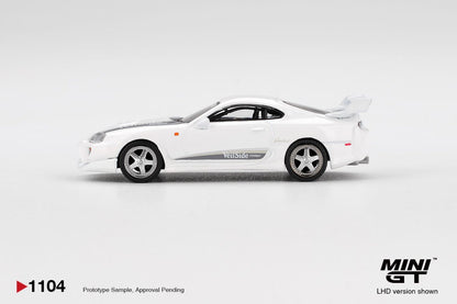 1/64 TOYOTA SUPRA VEILSIDE COMBAT V-I WHITE  - MiniGT - MGT01104