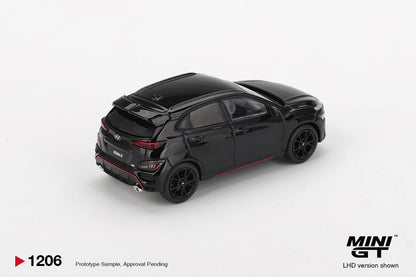 1/64 - Hyundai KONA N Phantom Black - MiniGT - MGT01206-L