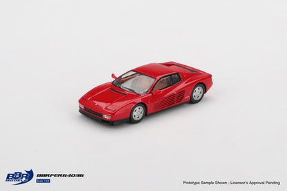 1:64 1987 Ferrari Testarossa Rosso Corsa - BBR Models - BBRFER64036