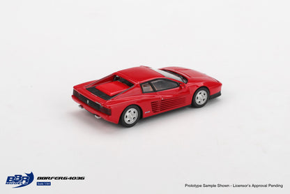 1:64 1987 Ferrari Testarossa Rosso Corsa - BBR Models - BBRFER64036