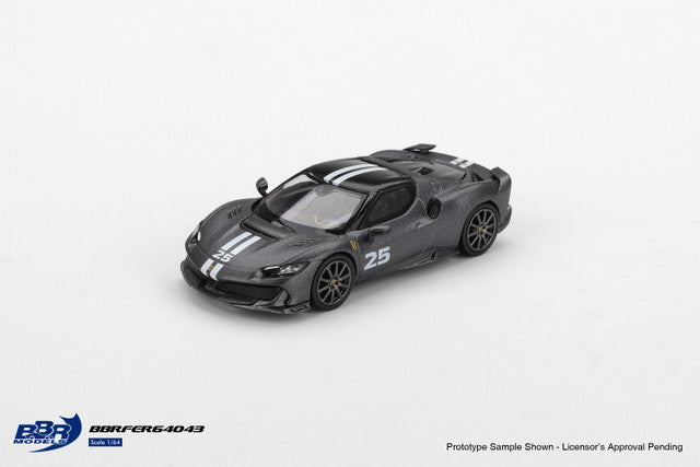 1:64 Ferrari 296 Speciale Grigio Silverstone Opaco - BBR Models - BBRFER64043