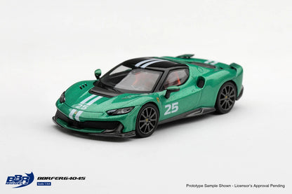 1/64 Ferrari 296 Speciale Verde Nürburgring - BBR Models - BBRFER64045 *** Pre Order ***