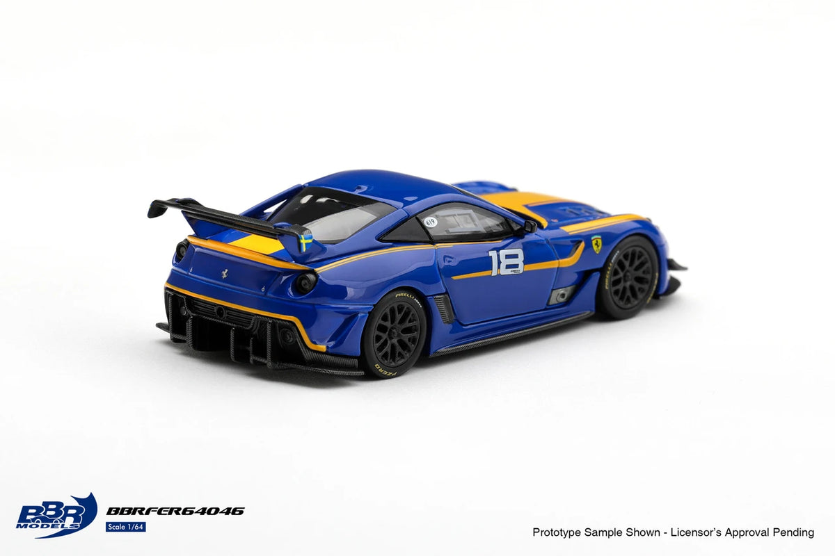 1/64 Ferrari 599XX Evo #18 - BBR Models - BBRFER64046 *** Pre Order ***