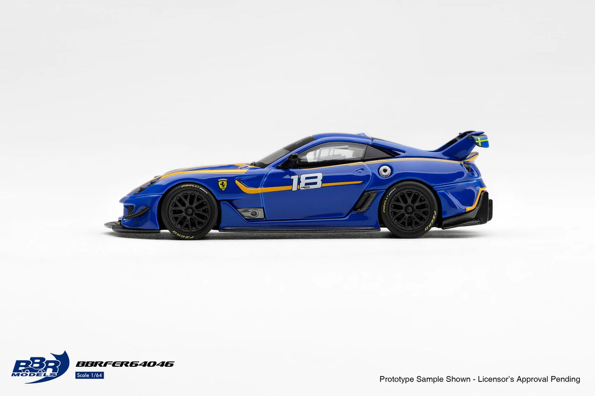 1/64 Ferrari 599XX Evo #18 - BBR Models - BBRFER64046 *** Pre Order ***