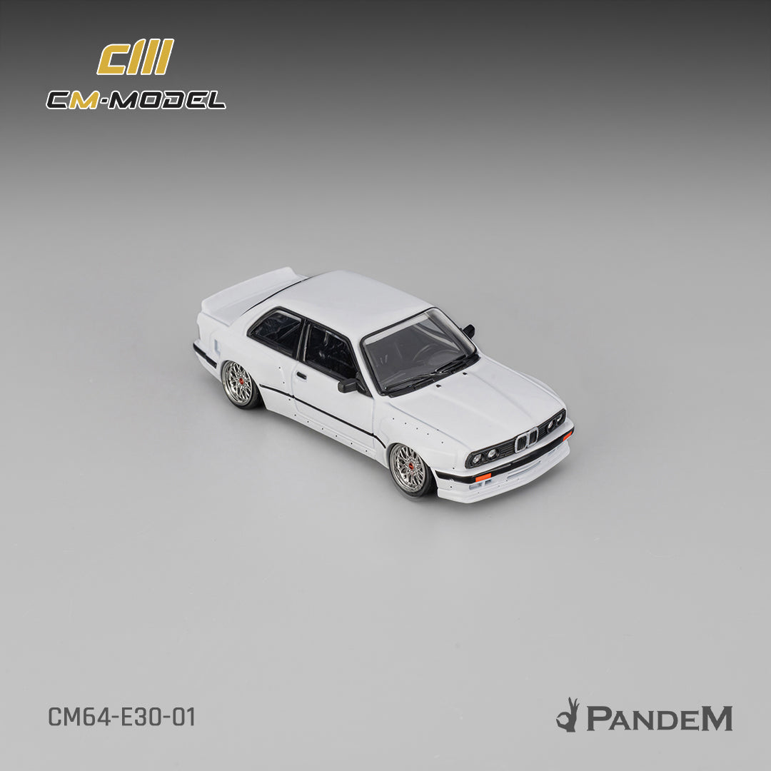 1/64 Pandem M3E30 Pearl White M3E30 - CM Models - CM64-E30-01