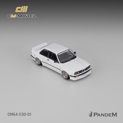 1/64 Pandem M3E30 Pearl White M3E30 - CM Models - CM64-E30-01