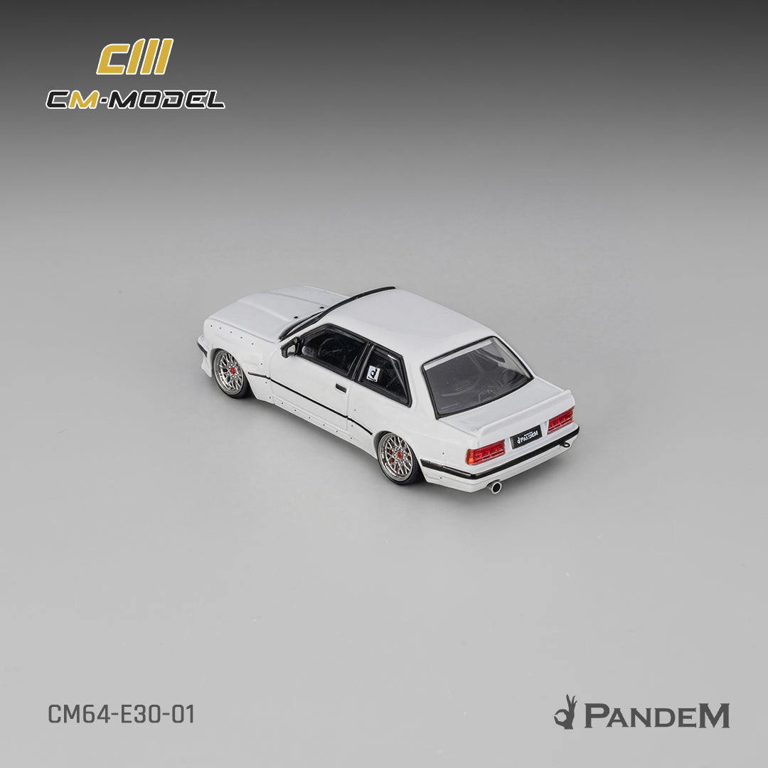 1/64 Pandem M3E30 Pearl White M3E30 - CM Models - CM64-E30-01