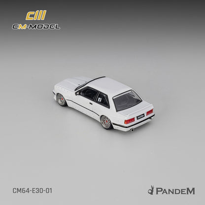 1/64 Pandem M3E30 Pearl White M3E30 - CM Models - CM64-E30-01