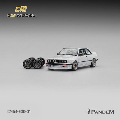 1/64 Pandem M3E30 Pearl White M3E30 - CM Models - CM64-E30-01