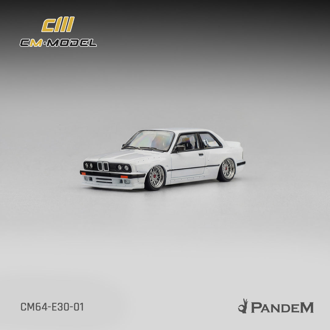 1/64 Pandem M3E30 Pearl White M3E30 - CM Models - CM64-E30-01