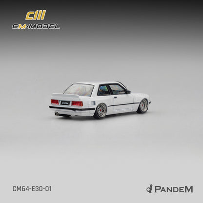 1/64 Pandem M3E30 Pearl White M3E30 - CM Models - CM64-E30-01