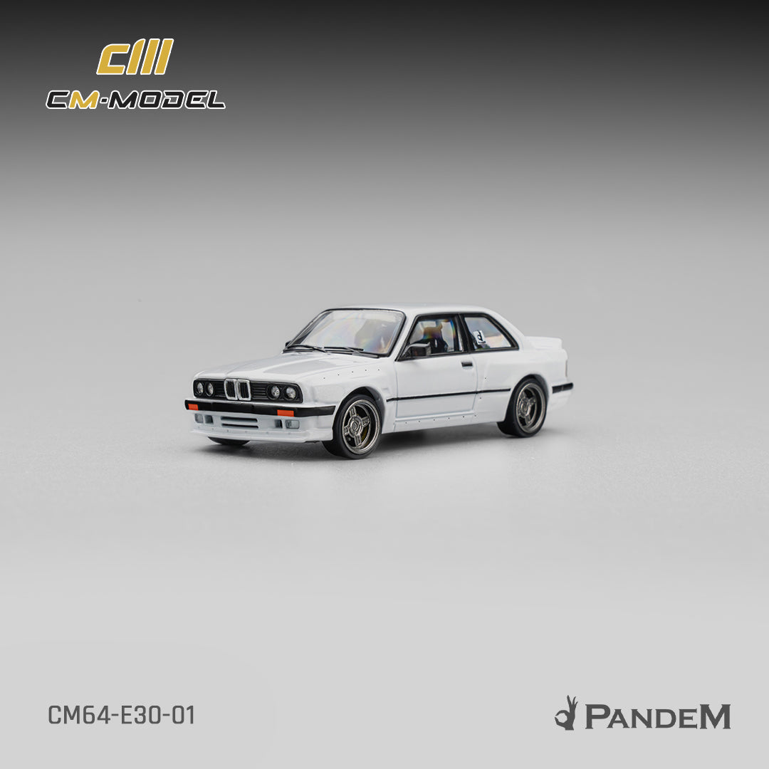 1/64 Pandem M3E30 Pearl White M3E30 - CM Models - CM64-E30-01