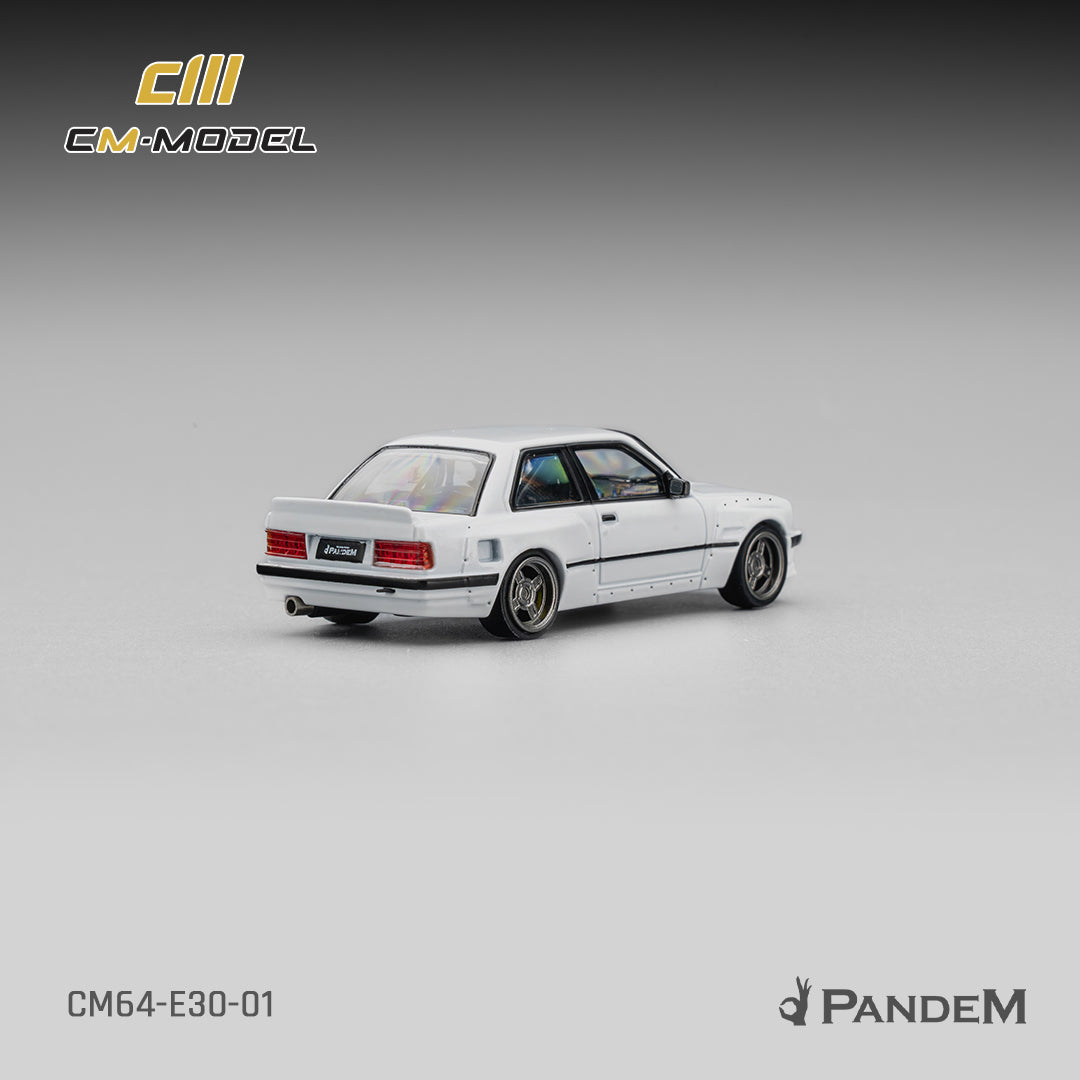 1/64 Pandem M3E30 Pearl White M3E30 - CM Models - CM64-E30-01