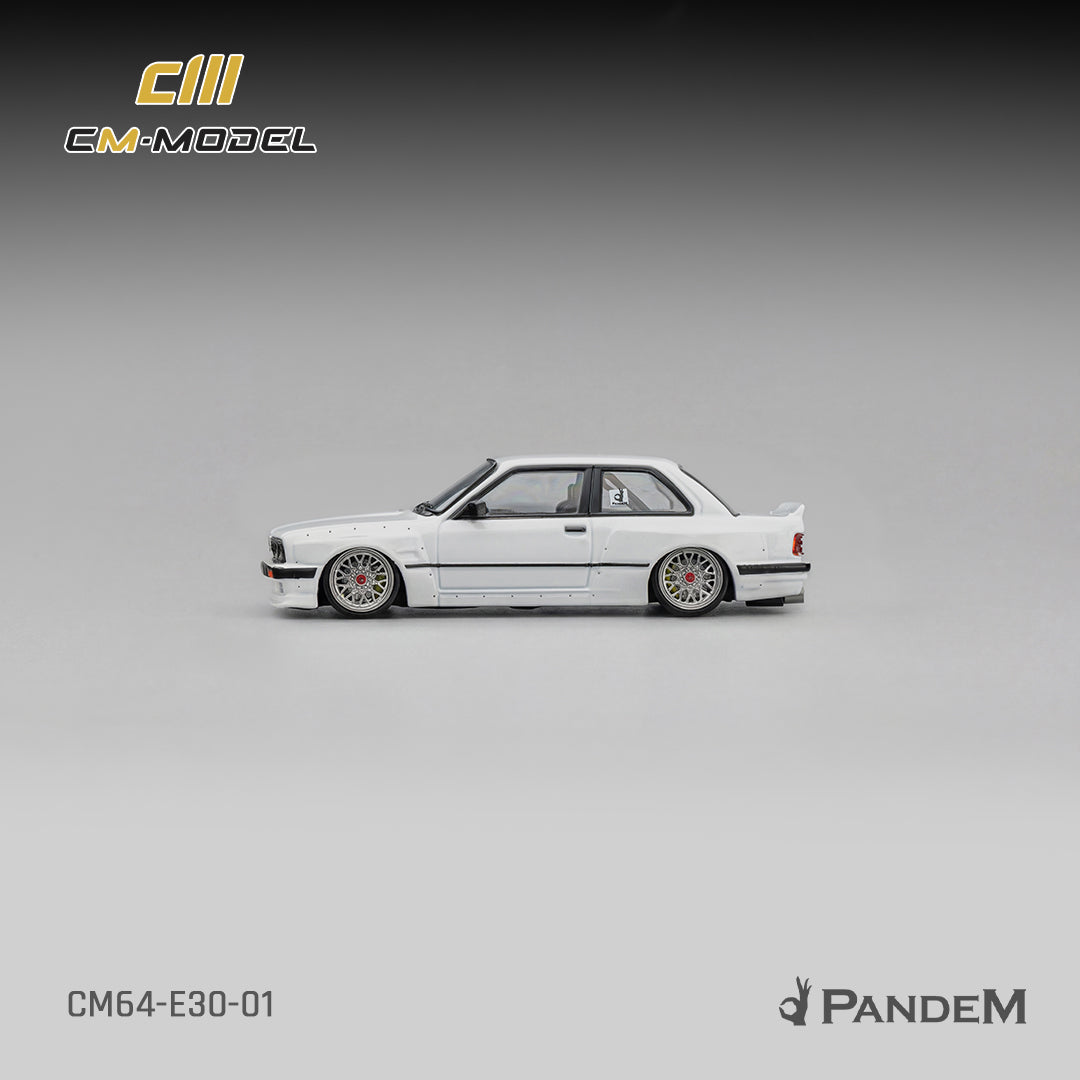 1/64 Pandem M3E30 Pearl White M3E30 - CM Models - CM64-E30-01