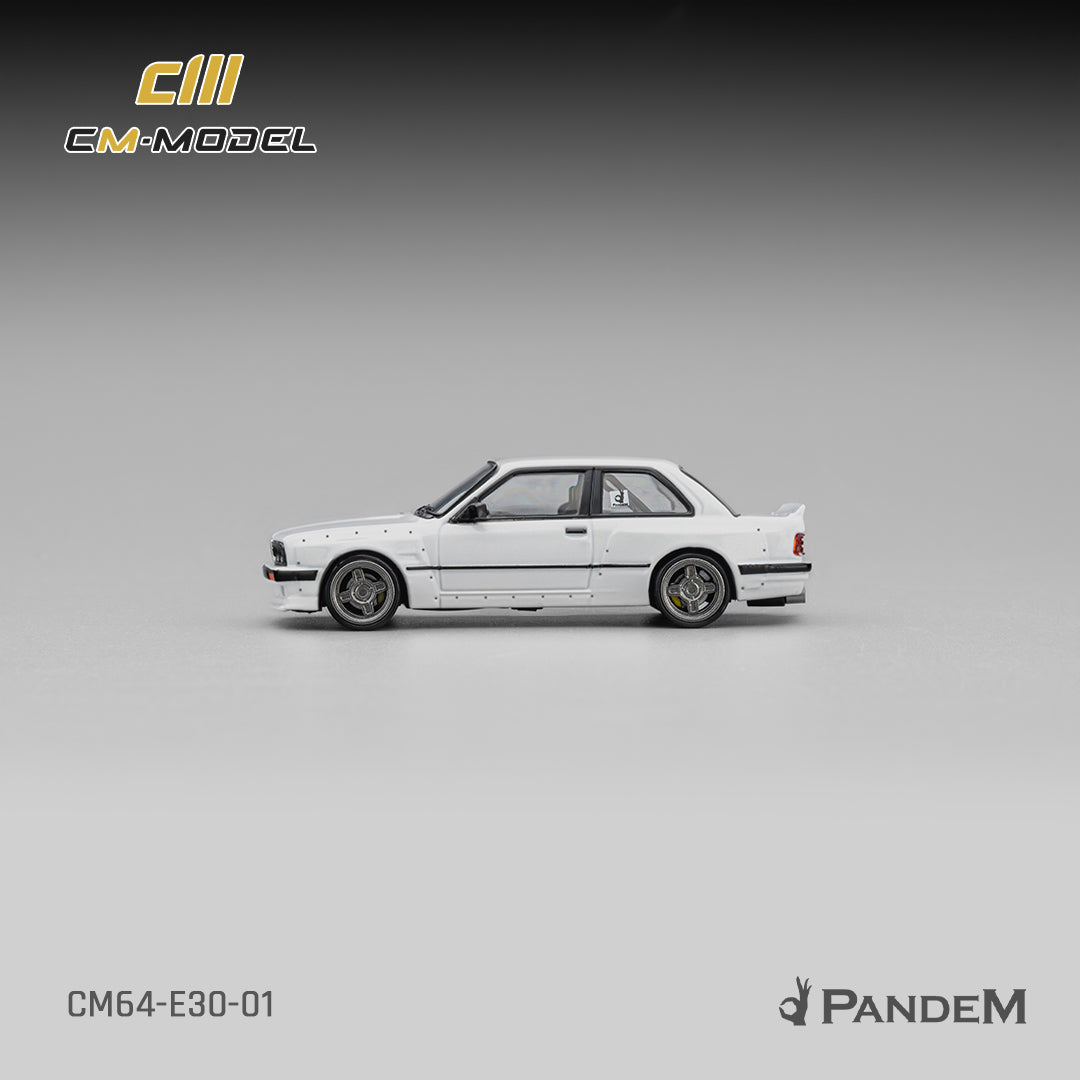 1/64 Pandem M3E30 Pearl White M3E30 - CM Models - CM64-E30-01