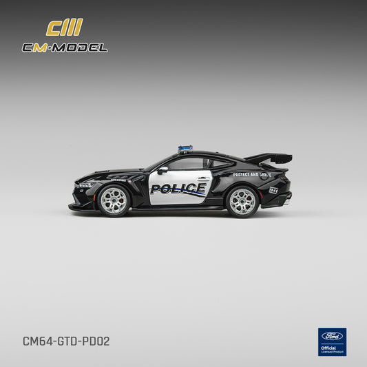 1/64 Mustang GTD Police - CM Models - CM64-GTD-PD02