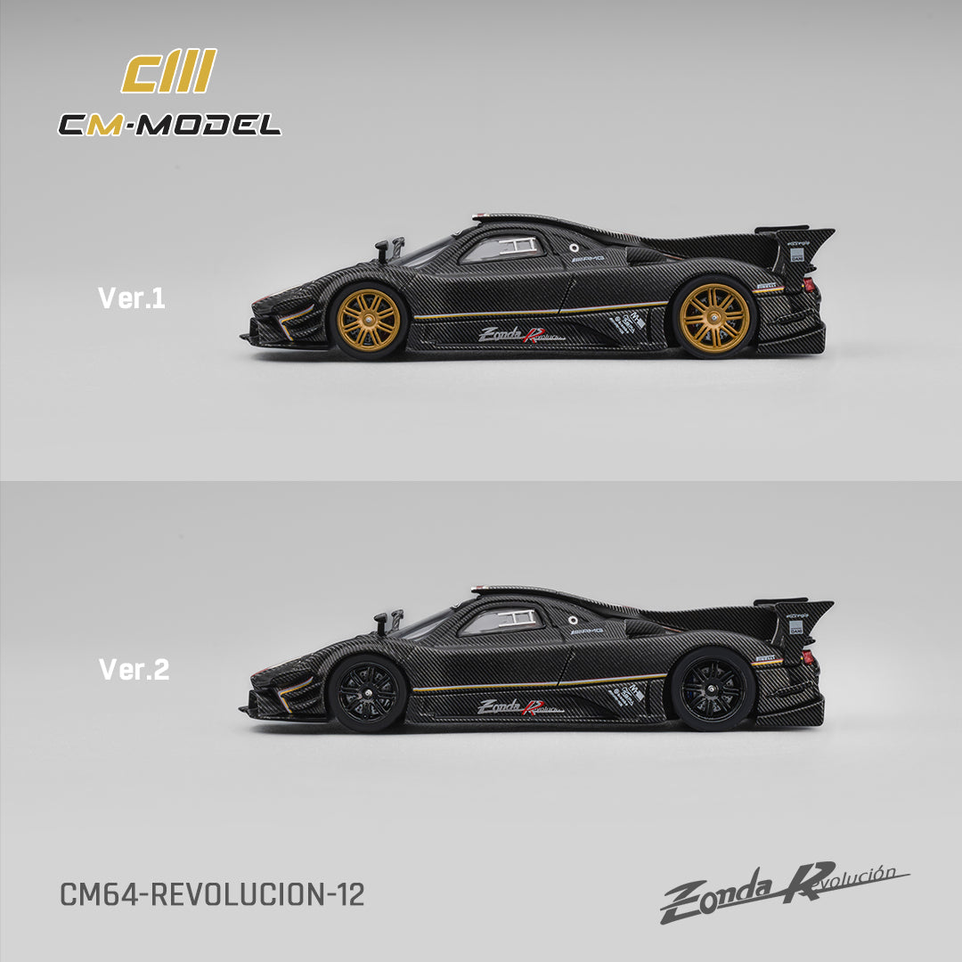 1/64 Pagani Zonda Revlucion Drycarbon - CM Models - CM64-Revolucion-12