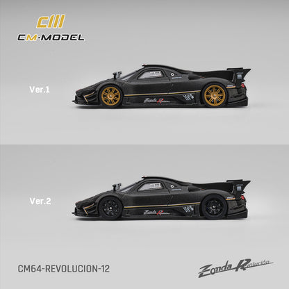 1/64 Pagani Zonda Revlucion Drycarbon - CM Models - CM64-Revolucion-12