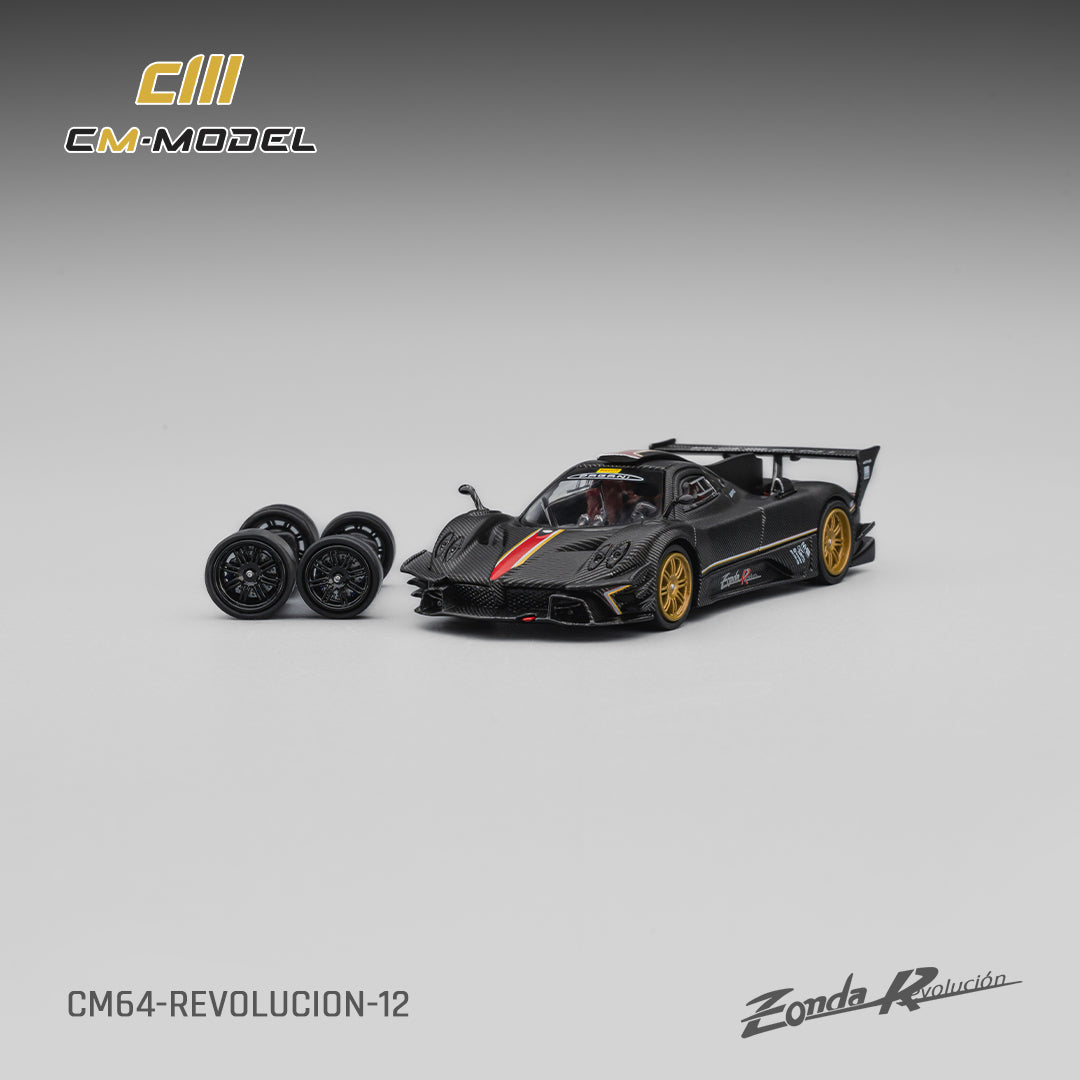 1/64 Pagani Zonda Revlucion Drycarbon - CM Models - CM64-Revolucion-12