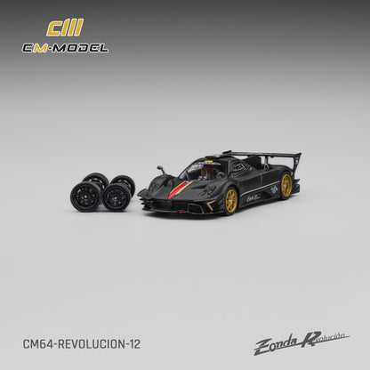 1/64 Pagani Zonda Revlucion Drycarbon - CM Models - CM64-Revolucion-12