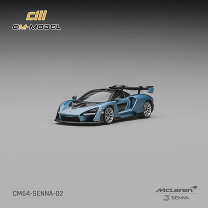 1/64 Mclaren Senna Ice blue - CM Models - CM64-Senna-02