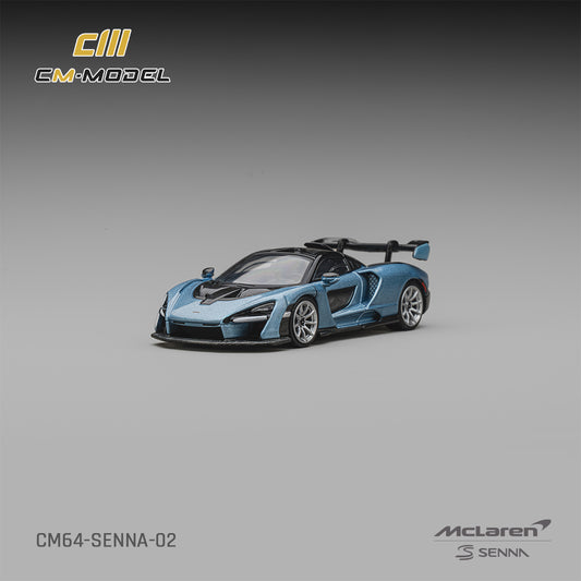 1/64 Mclaren Senna Ice blue - CM Models - CM64-Senna-02