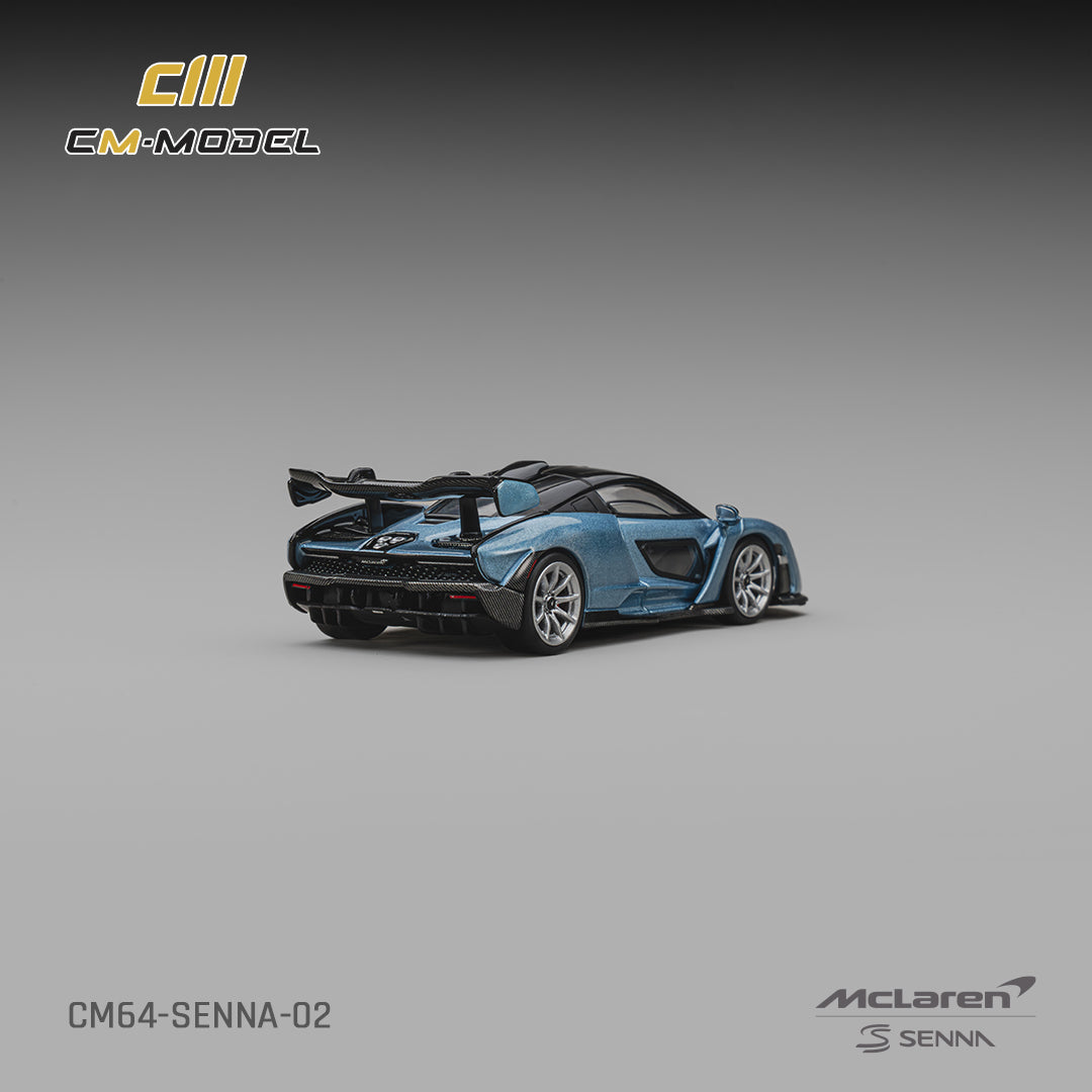 1/64 Mclaren Senna Ice blue - CM Models - CM64-Senna-02